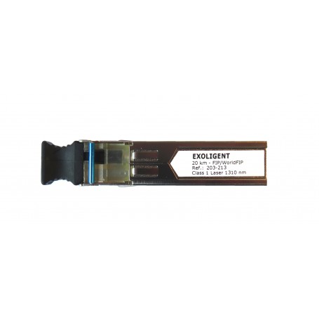 Module SFP bidi 20 km 1310 FIP WorldFIP