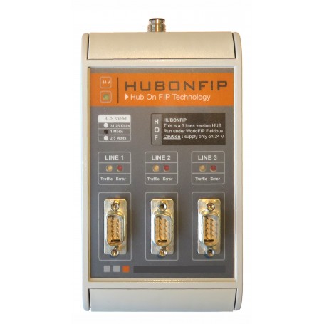 HUBONFIP répéteur filaire 3 points WorldFIP