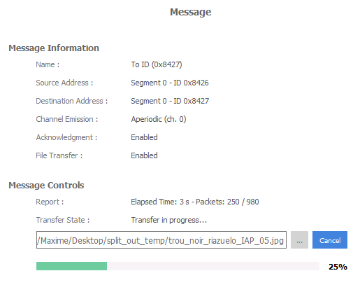 Output file controls