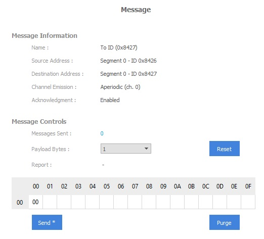 Output message controls