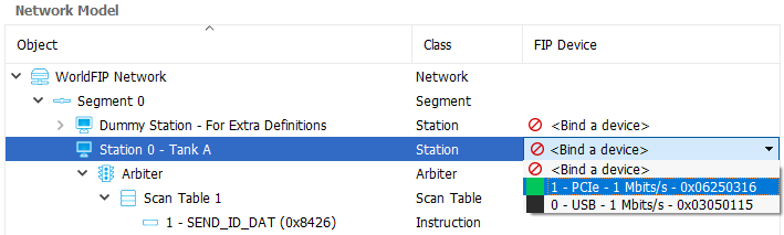 Bind a FIP device