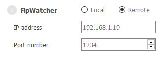 FipWatcher - Remote option